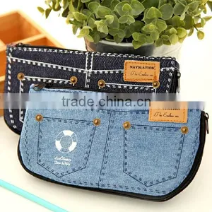 Jeans Pencil Case,Makeup Bag Pencil Case thumbnail-1