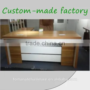 Cherry Wood Executive Desk thumbnail-1