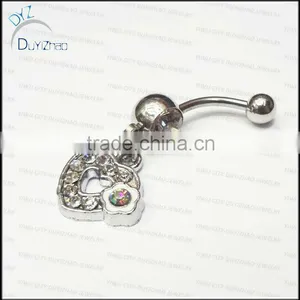 Navel Piercing Dangle Belly Button Rings thumbnail-1