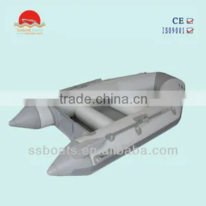 Sunshine 2.7m Cheap Aluminum Hull Inflatable Fishing Boat thumbnail-4