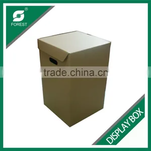 CUSTOM PRINTED APPAREL BOX FLAT PACK DISPLAY PACKING BOX FOR STORAGE thumbnail-2