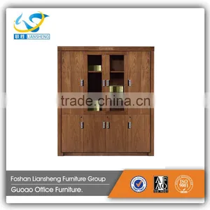 Hot Sale Solid Wood Big Size Office Cabinet File/book Cabinet With Drawer GAF1187 thumbnail-3