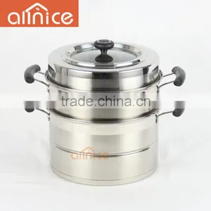 High Quality Multi Stainless Steel Cookware Restaurant Steamper Pot thumbnail-2