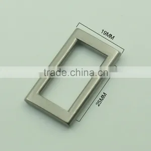 Manufacturers Zinc Alloy 25mm 1 Inch Metal Square Strap Buckle thumbnail-2