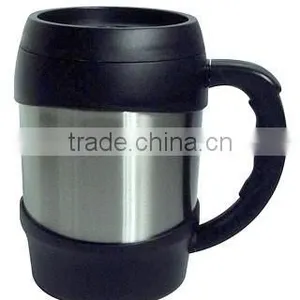 Stainless Steel Travel Mug, Coffee Mug thumbnail-1