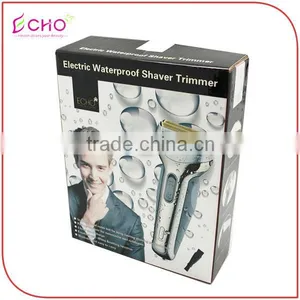 Electric Rechargeable Double Blade Waterproof Men's Shaver Trimmer thumbnail-6