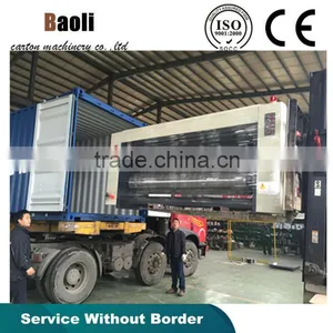 Corrugated Carton Boxes of Die Cutter Making Machine/Fruit and Vegetable Carton Box Making Machine thumbnail-3