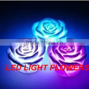 Led Gift Mini Rose Decorative Led Ele. Flower Flashing Craft Lamp Light thumbnail-3