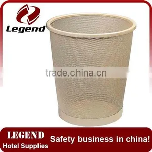 Mesh Style Simple Environmental Stainless Steel Rubbish Bin thumbnail-5