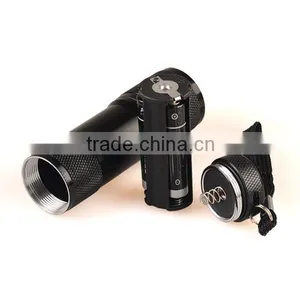 9 Led 365nm uv Flashlight for Detecting Fluorescer in Cosmetics and Baby Stuff, Counterfeit Banknotes, Minerals, Diamonds thumbnail-4