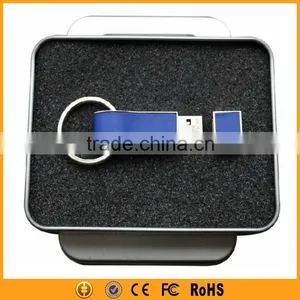 Top-grade Real Capacity Fashion Leather Usb Pen Drive Wholesale thumbnail-2