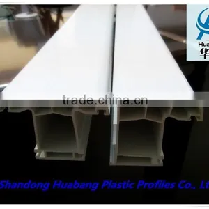 Pvc Profile of Plastic Interior Door/upvc Door and Window Frames/plastic Corner Extrusion Profile thumbnail-1