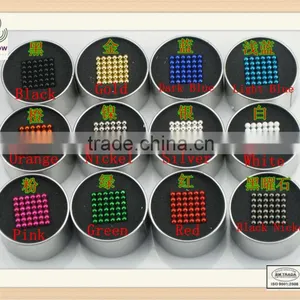 Colorful Ball Shaped NdFeB Magnet thumbnail-1