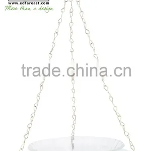 Hobnail Glass Bird Feeding Bowl thumbnail-2