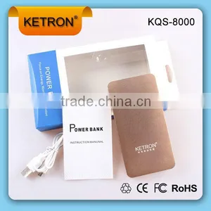 Fashion External Battery Flashlight Ultrathin Portable Battery Power Bank thumbnail-3