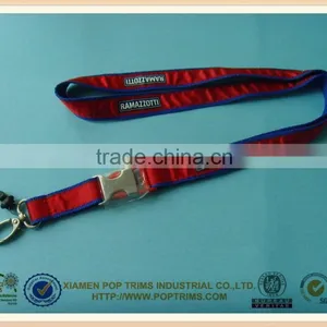 Polyester Woven Logo Lanyard thumbnail-1