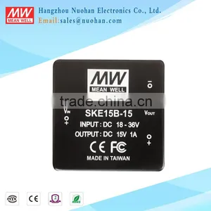 Meanwell Meanwell Switching Power Supply/15W DC-DC Regulated Single Output Converter/15w Sell Switching Power Supply thumbnail-1
