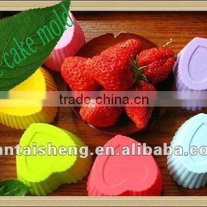 Heart Shape Silicone Molds for Cake Decorating Sales Promotion thumbnail-1