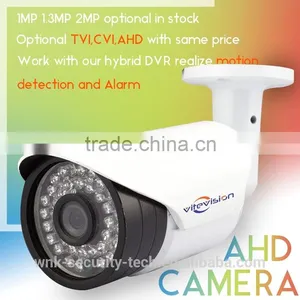 Vitevison Shenzhen China Factory Wholesale Price HD 1.3MP Bullet Vandal Proof IR CCTV AHD Camera Quality Choice thumbnail-1