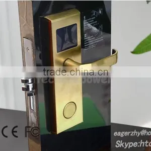 RFID Card Stainless Steel Panel Hotel Room Door Lock thumbnail-5