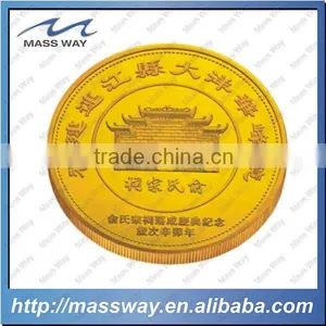 Souvenir Old Color Custom Collection 3D Antique Brass Coin thumbnail-6