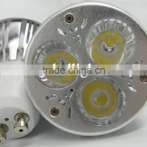 Led Spotlight Gu10 3x1w Led Spotlight Lighting Lamp 3w Gu10 Focusing 85-265v Led Spotlight Housing High Quality 3 Years Warranty thumbnail-1