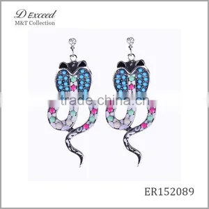 New Designs Ladies/Women's Vintage Jewellery Earrings Bohemian Style Cobra Gold/Silver Plating Drop Earrings thumbnail-1