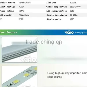 Smd5050 Led Strip Rigid Bar thumbnail-1