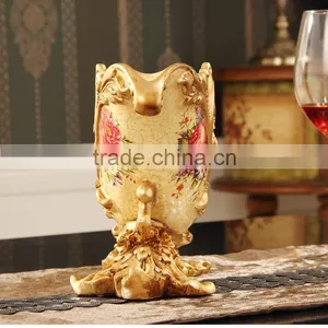 Golden Ceramic Champagne Bottle Holder thumbnail-3