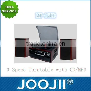 2016 3 Speed Digital Turntable With Cassette/USB/SD Card Function thumbnail-1