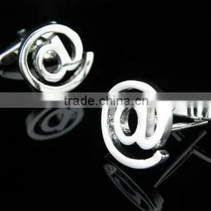 Silver Plated Custom Cufflink For Mens Shirt thumbnail-2