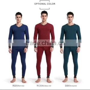 Sexy Heated Thermal Underwear Sets Thick Plus Velet Long Johns For Men,thermal Long Johns thumbnail-6
