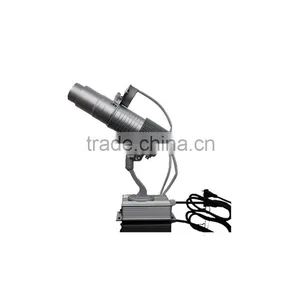 20W Desktop or Mountable LED Gobo Projector Advertising Logo Light (with Custom 1 Color Rotating Glass Gobos) thumbnail-4