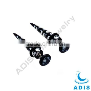 Wholesale Acrylic Fake Ear Stretcher Piercing for Man thumbnail-1