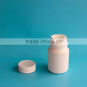 3oz Round Plastic HDPE Medicine Capsule Bottle With Tamper Evident Cap thumbnail-3