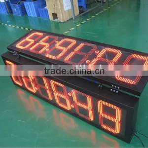20 Inches Outdoor Double Side Time and Temperature Led Display thumbnail-1
