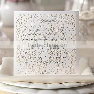 Great Wedding Card / Personalized Paper Wedding Invitation Card thumbnail-1