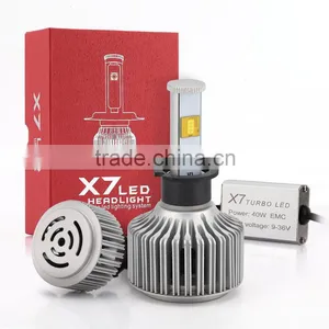 Hot Sell High Quality Factory Supply Led Head Lamp Car Truck Headlight x7 h1 3 7 11 thumbnail-1