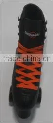 Figure Roller Skate Shoes Women Girl Skating Shoes Quad Roller Shoes PVC Boot Black and White Optional thumbnail-2
