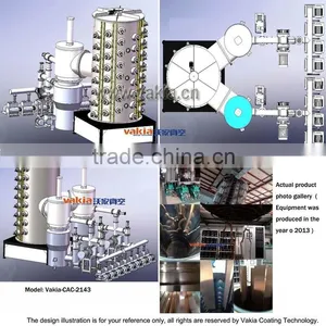 Stainless Steel Sheets Black Vacuum Coating Machine thumbnail-1