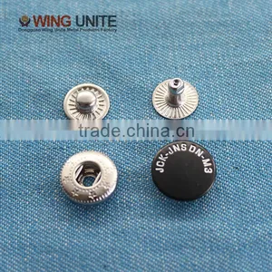Snap Button With Custom Logo for Garment thumbnail-2