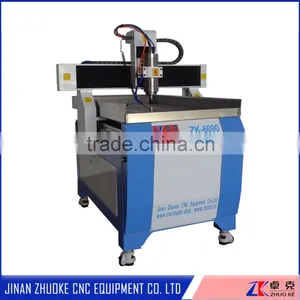 Small Metal CNC Router 6090 With Mach3 Control thumbnail-1