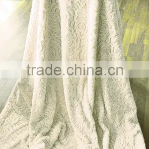 Soft Minky Rose Blanket thumbnail-1