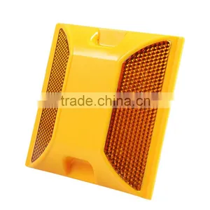 Plastic Road Stud Reflector High Reflective Cat Eye thumbnail-2