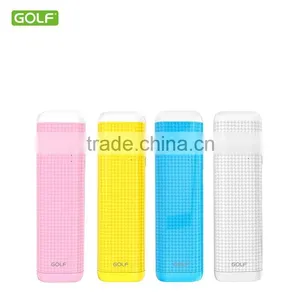 7800MAH Dual Outputs Mosaic Power Bank Portable Charger Universal Charger With Bright LED Torch thumbnail-3