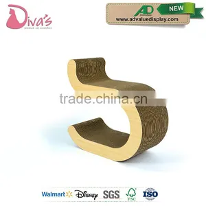 China Suppliers Pet Scratching Post Toys Corrugated Cardboard Cat Scratcher Tree Cat House Quality Choice thumbnail-3