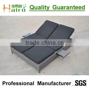 Sgs Tested Wicker Outdoor Patio Sun Lounger thumbnail-1