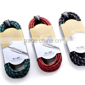 Wholesale Woven Musical Instrument Cable for Guitar Accessories thumbnail-4