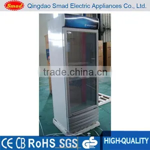 Commercial no Frost Refrigerator Glass Door Display Refrigerator Showcase thumbnail-1
