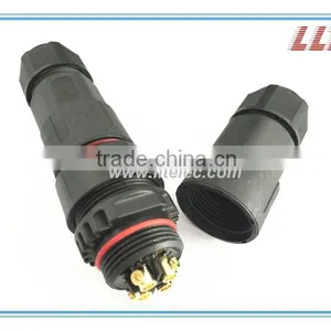 IP67 Field Assembly 4 Pin Screw Terminal Cable Connector thumbnail-3
